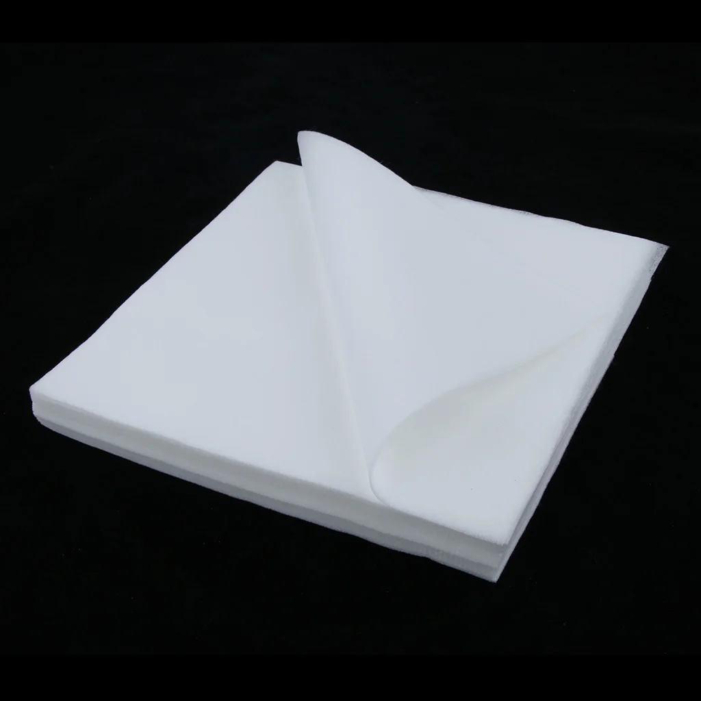 100PCS Non-woven Fabric Semen Gel Filters for Vet Animal Livestock Breeding