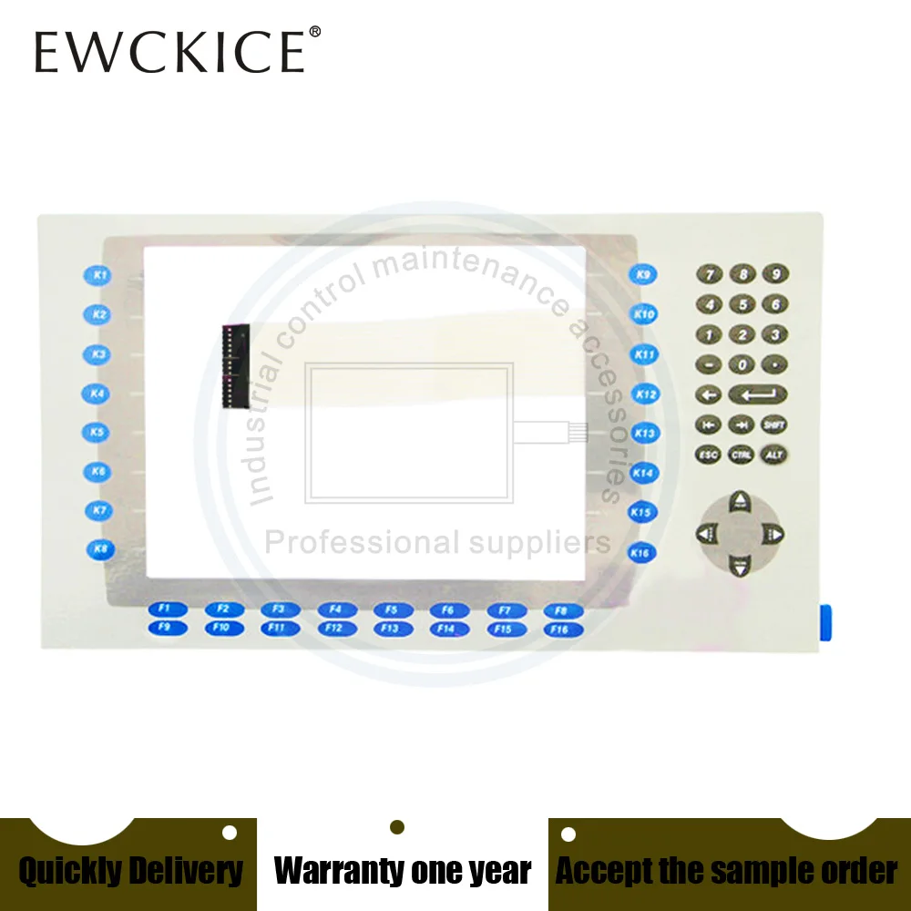 Новый PanelView Plus 1000 2711P-B10C4D9 2711P-B10C4D1 2711P-B10C4D2 2711P-B10C4D6 HMI plc Мембранная клавиатура Клавиатура