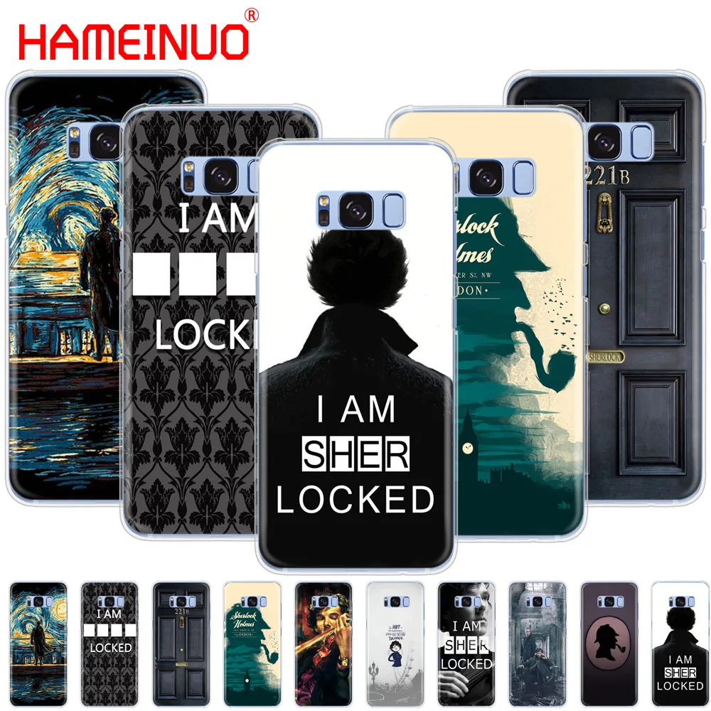 

HAMEINUO Sherlock Holmes Sherlocked cell phone case cover for Samsung Galaxy E5 E7 Note 3,4,5 8 ON5 ON7 grand G530 2016