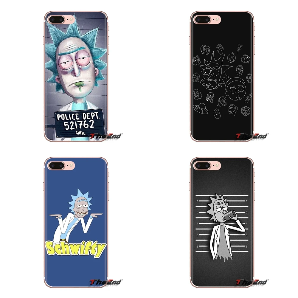 Рик и Морти Космическая туманность для iPod Touch Apple iPhone 4 4S 5 5S SE 5C 6 6S 7 8 X XR XS Plus MAX