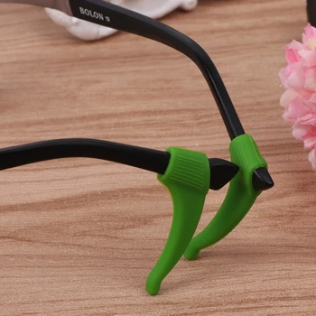 

1 Pairs Anti Slip Temple Holder Spectacle Silicone Glasses Ear Hooks Tip Eyeglasses Grip Dropshipping