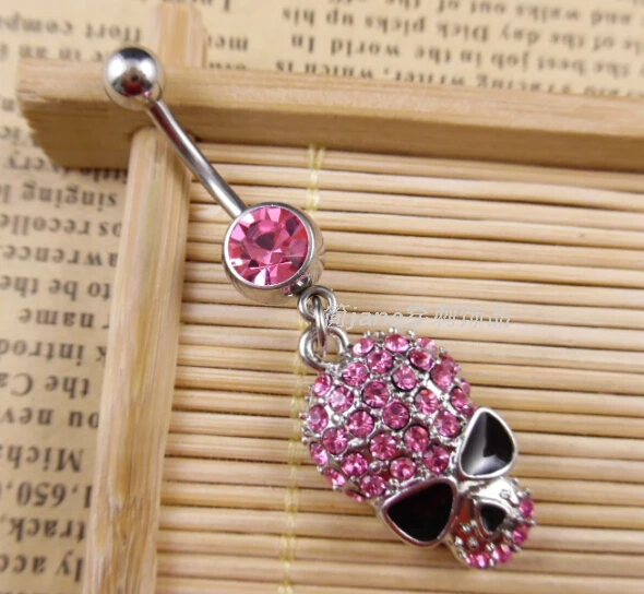 

Illuminate Sexy Bone Rock Piercing Navel Belly Button Rings Sexy Body Piercing Perfumes For Women Feminino bijuterias