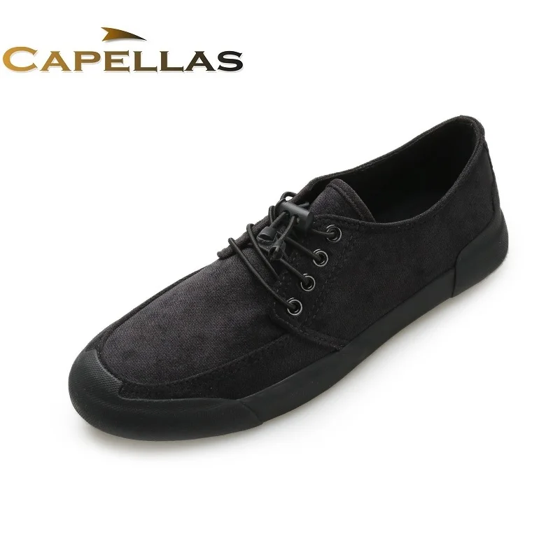 

CAPELLAS New Autumn Men Casual Shoes Brand Men`s Shoes New Fashion Men`s Shoes Breathable Mens Flock Shoes 39-44