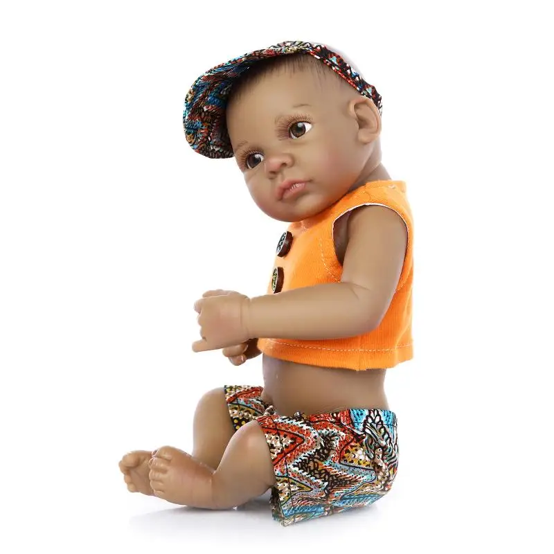 NPK Reborn мягкие полностью тела силиконовые куклы Reborn 11 дюймов новорожденные младенцы Bebes Reborn Реалистичная кукла для девочек подарок игрушки для ванной