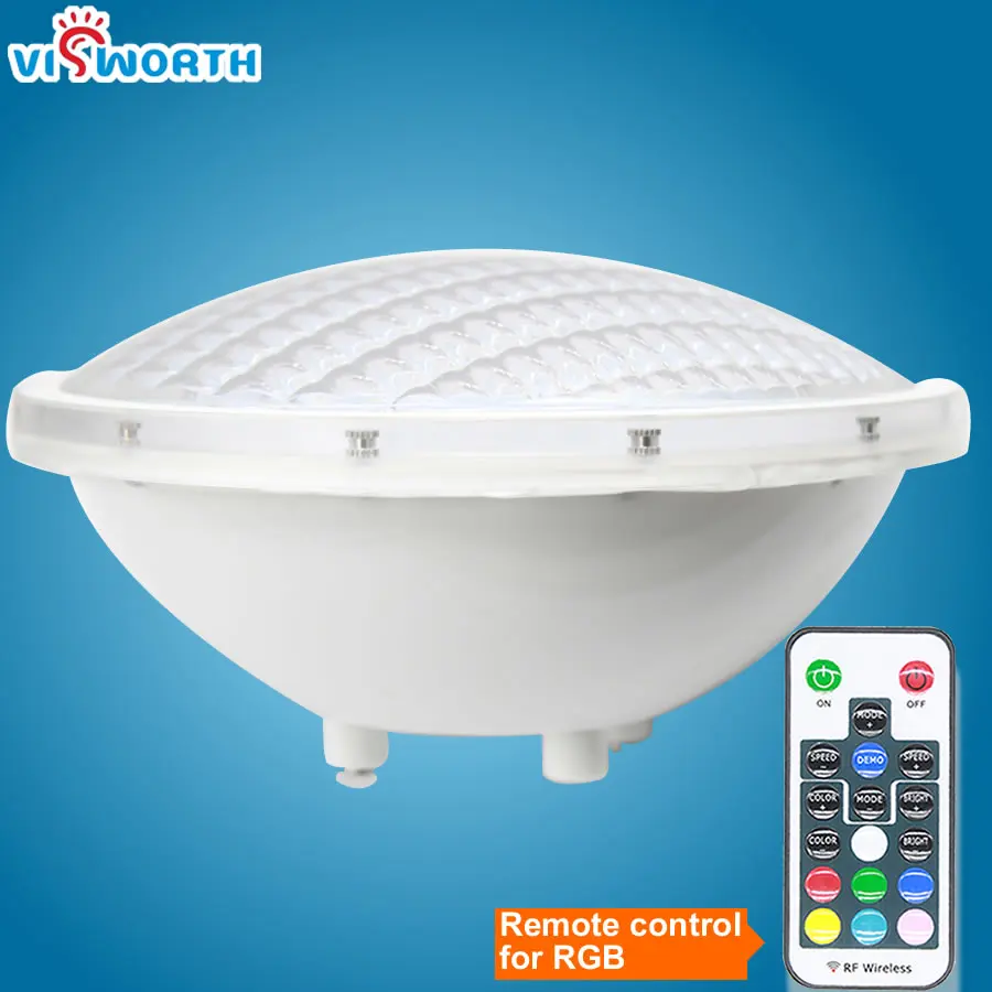 PAR56 LED Swimming Pool Light smd5730 90pcs leds spa lights dc 12v fountain lamp ip68 100% Waterproof underwater lamp