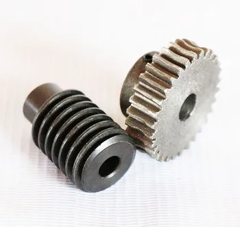 

1.25M-50Teeths gear hole:10mm rod hole:8mm 45# steel worm gear wheel speed reducer