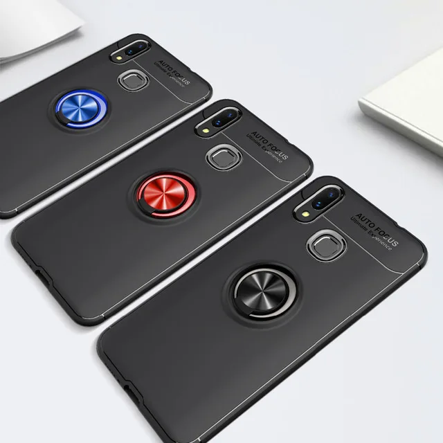 For Huawei Nova 3 Case Magnetic Bracket Finger Ring Car Holder TPU Protective Cover 3i Funda Coque |