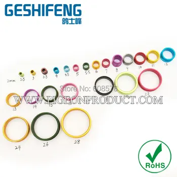 

free shipping 2016 can design your name,phone number pigeon rings