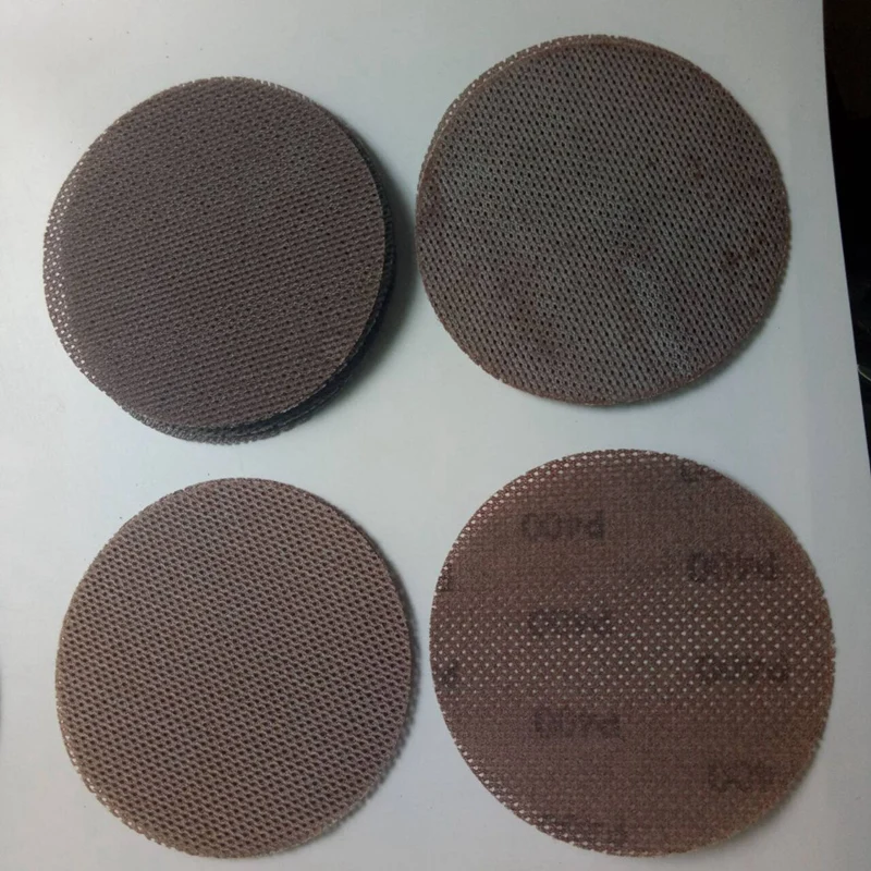 6+1 Piece 6 inch/150Mm Hand Sanding Block Pad Sandpaper Disc P80- P600 For Auto Repair