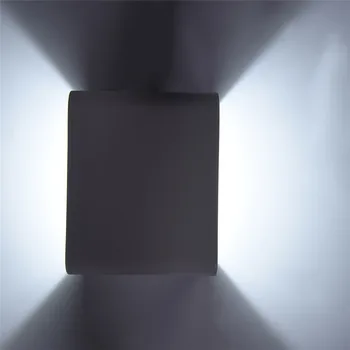 

Modern Creative Square LED Wall Lamp Aluminum Wall Lights For Outdoor Indoor Balcony Corridor Bedroom Bedside Artistic Lights