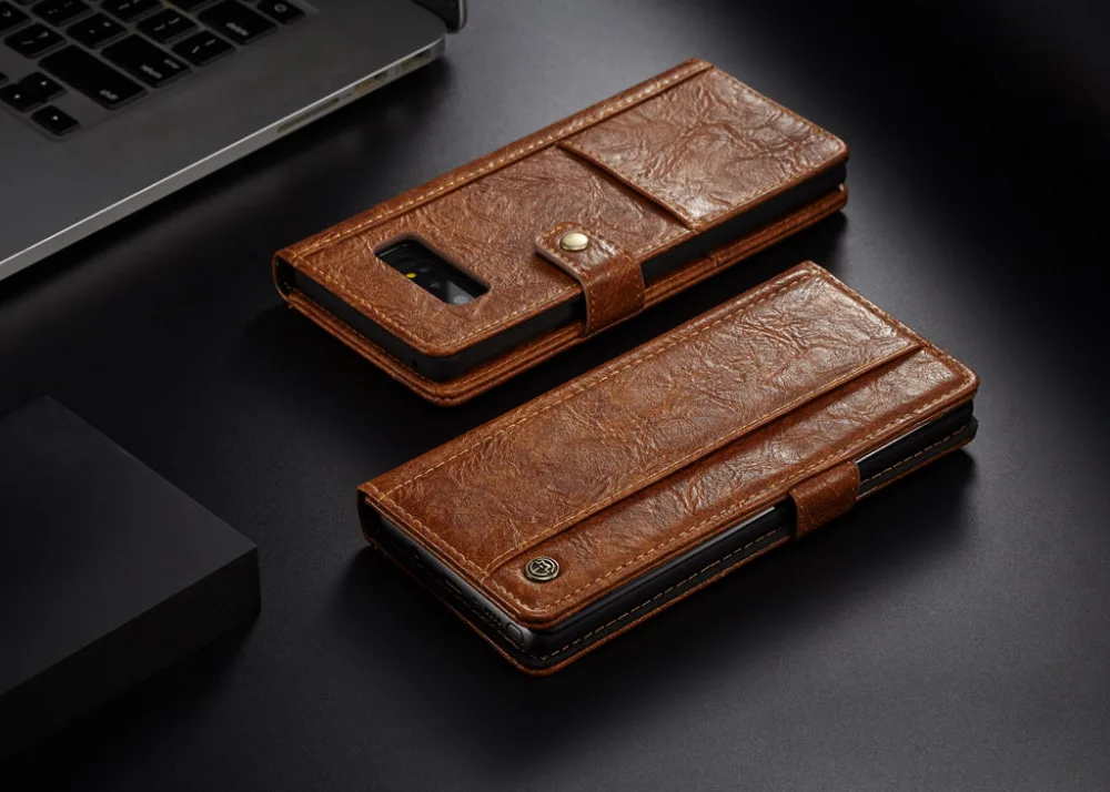CaseMe чехлы для телефонов для Samsung Note 8 роскошный модный ретро кошелек из искусственной кожи с карманом для карт откидная крышка для Samsung Note 8 Note 8