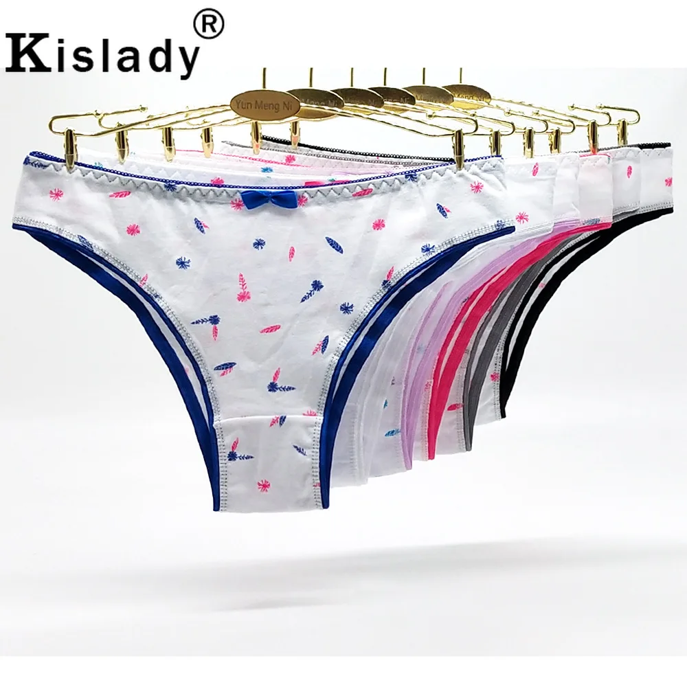 Женские хлопковые трусы Kislady стринги хипстерские трусики нижнее белье женские