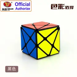 YongJun YJ8320 ось Magic Cube изменения нерегулярно Jinggang Скорость Cube с матовым Стикеры черный корпус Новый Cube YJ111