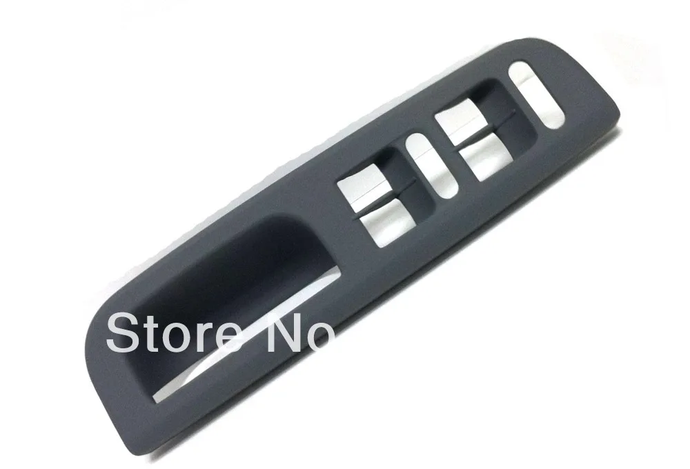 Driver Side Window Switch Cover Trim Plate (Grey) For VW Volkswagen