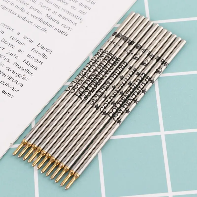 

Thumb Silver Iron Pipe Refill Clothing Leather Cloth Cutting Positioning Special Mark Line Pen Silver Rod 12 Pcs / Box