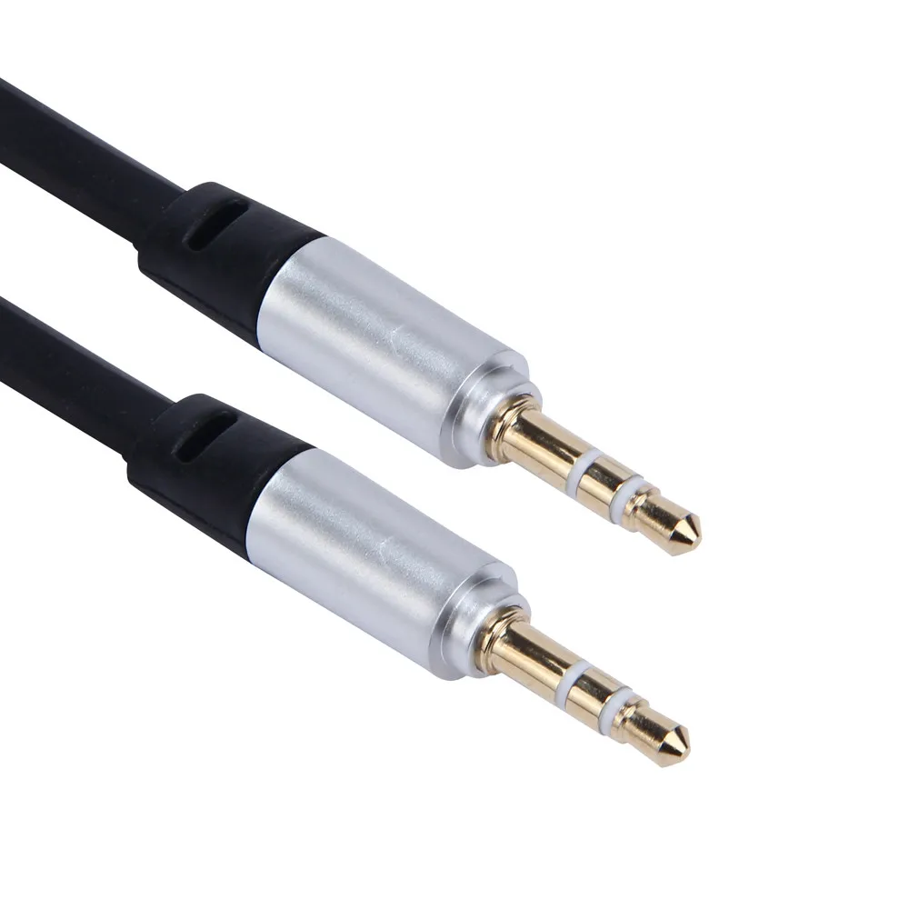 

Malloom 2019 Colorful 103cm 3.5mm Stereo Auxiliary M/M Male To Male Flat Cable Audio Music Aux Cord For MP3 MP4 Mobile Phone