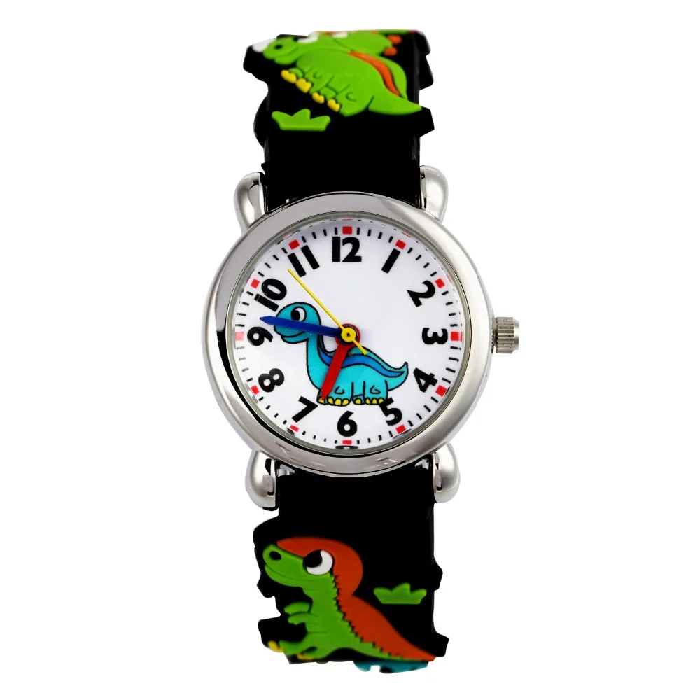 2018 New Cartoon dinosaur kids Watches Fashion children quartz sport Creative Watch boys gift