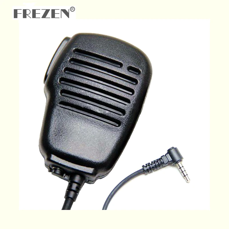 Непромокаемые плеча дистанционный динамик микрофон PTT 1pin для Yaesu/Vertex VX-1R/2R 3R 5R 150 160 180 210 210A 2-способ радио 3,5 мм