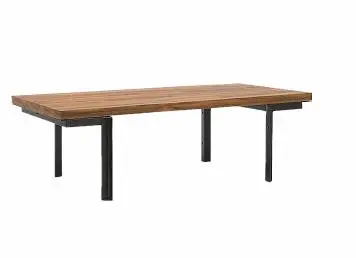 American retro solid wood coffee table tea table simple industrial wind loft movable double living room storage tea table .