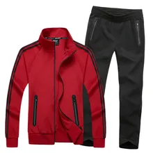 2018 Autumn Two Pieces Set Men Plus Size 6XL 7XL 8XL Clothing Sporting Suits Tracksuit Male Striped Casual Sweatshirt Pants Sets 2018 Autumn Two Pieces Set Men Plus Size 6XL 7XL 8XL Clothing Sporting Suits Tracksuit Male Striped Casual Sweatshirt Pants Sets
