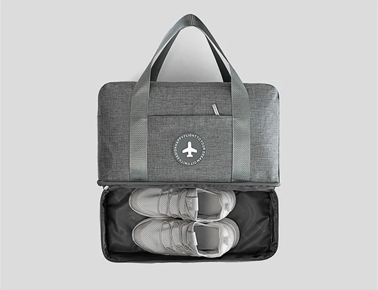 Дорожные сумки для хранения отделение для сухого и мокрого посылка водонепроницаемая сумка для обуви Одежда Обувь туалетные принадлежности Органайзер принадлежности