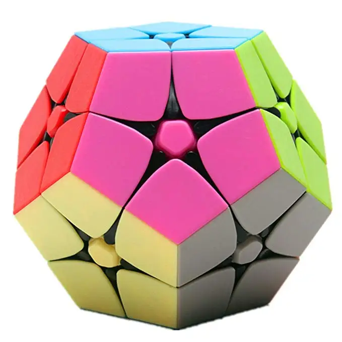 Cuber speed 2x2 Megamin магический куб без наклеек Kilominx 2x2 цветной скоростной куб
