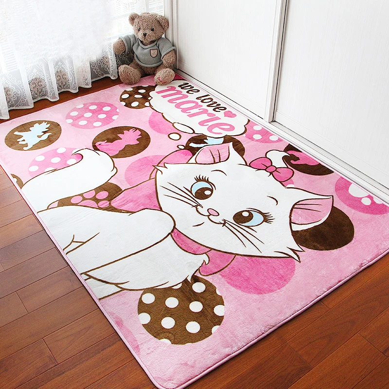 Мультфильм большой коврик для йоги напольный коврик для детей Детская комната толстый мех tapete детские спальни ковры и коврики для гостиной
