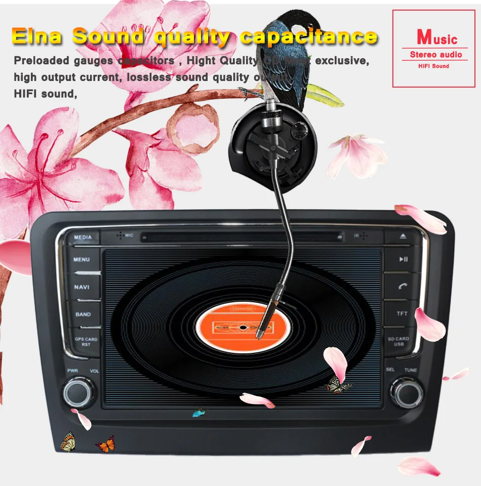 Perfect Android 9.0 Car Stereo DVD Player GPS Glonass Navigation for Skoda Rapid 2013 - 2018 RAM 4GB Video Multimedia Radio headunit 11