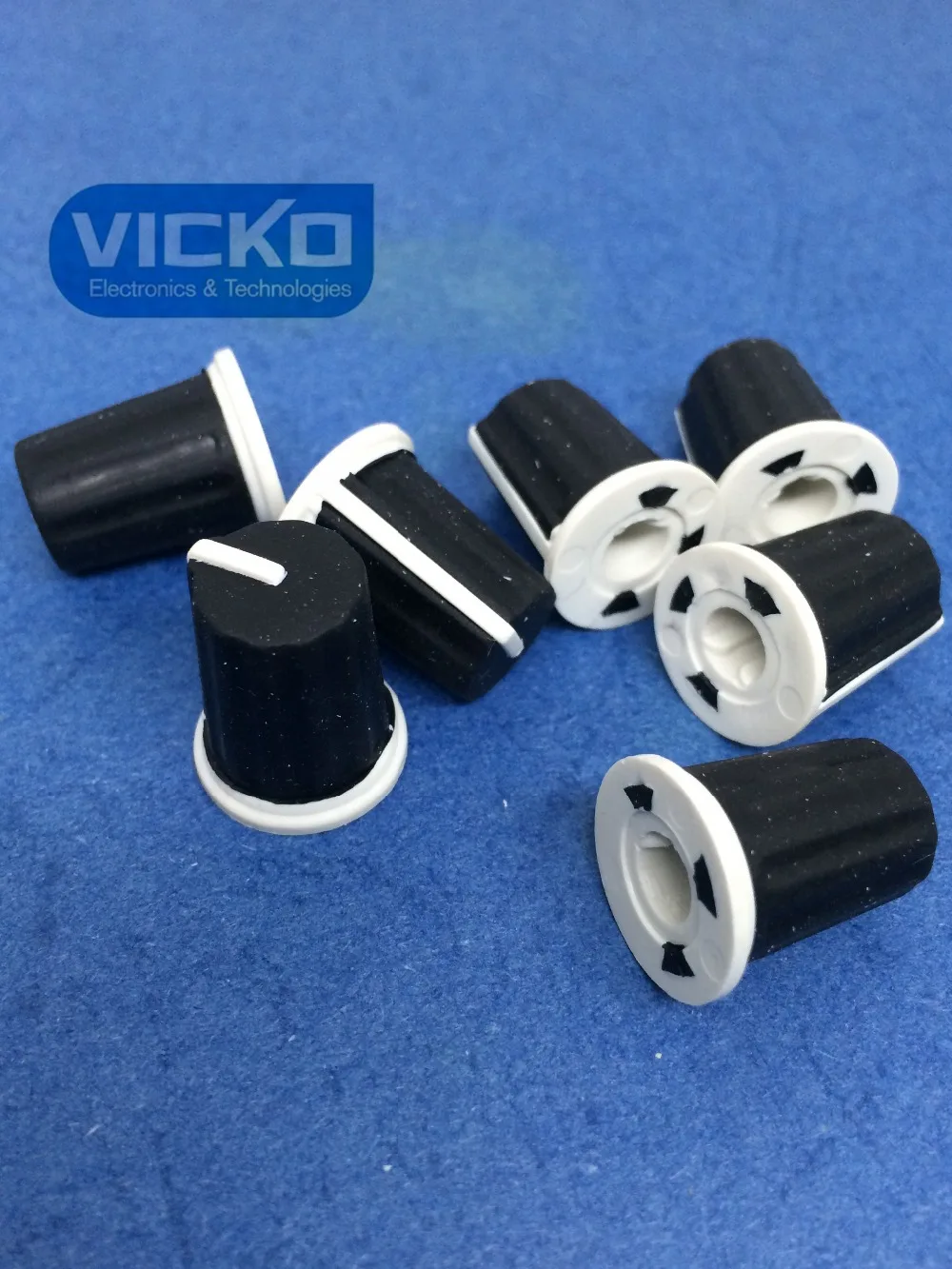 

Black rubber knob cap diameter 16*19 16*19mm 16x19mm 16MMX19MM half shaft with indicator: 90 degrees For Pioneer 800 DJM-800