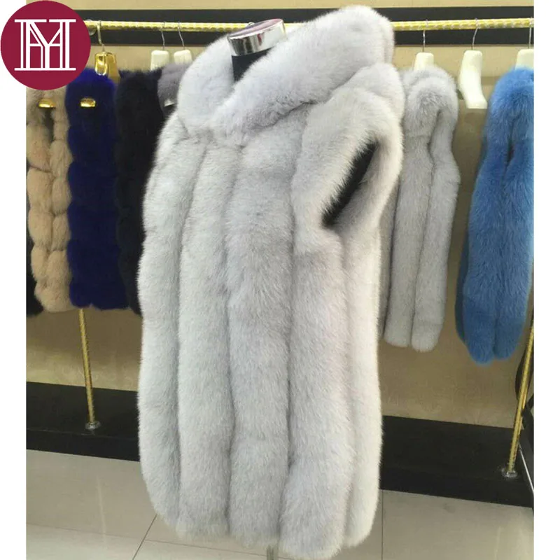 Discount 2018 New Winter women real fox fur vest with hood lady fashion natural fox fur coat brand natural fur gilet customized 7