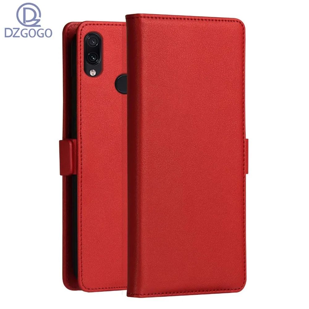 

DZGOGO Magnet Flip Wallet Book Phone Case Leather Cover On For Xiaomi Redmi Note 7 Pro Note7 7Pro Redmi7 4/6 32/64/128 GB Xiomi