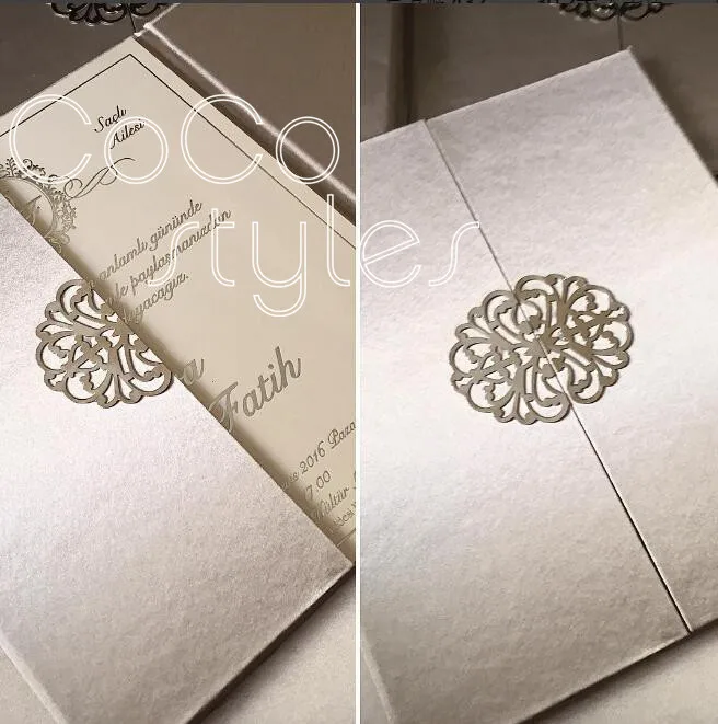 Cocostyles hand made индивидуальные 3D конверт шелковая твердая обложка Свадебное приглашение для вечерние свадебных мероприятий