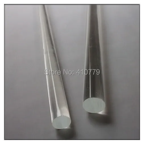 Od6x500mm Home Decor акриловые круглые Ясно Стержни ПММА бар отеля улучшение Пластик Щупы