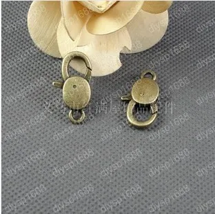 

Free shipping (A2741) 30*16MM Fashion Jewelry Findings,Accessories,charm,pendant,Iron Imitation Rhodium Lobster claw clasp
