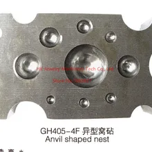 Высокое качество изготовления драгоценностей Голдсмит инструменты Плоский Dapping Блок