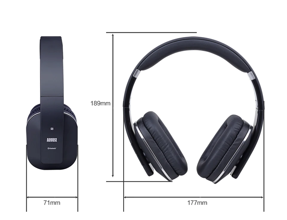 August EP650 Wireless Stereo Headphones