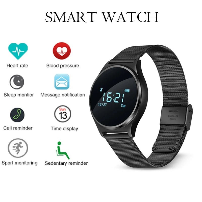 

Smartwatch For Android IOS reloj inteligente Men's watch Bluetooth Smart Watch M7 Fashion Men Watches Blood Pressure Heart Rate