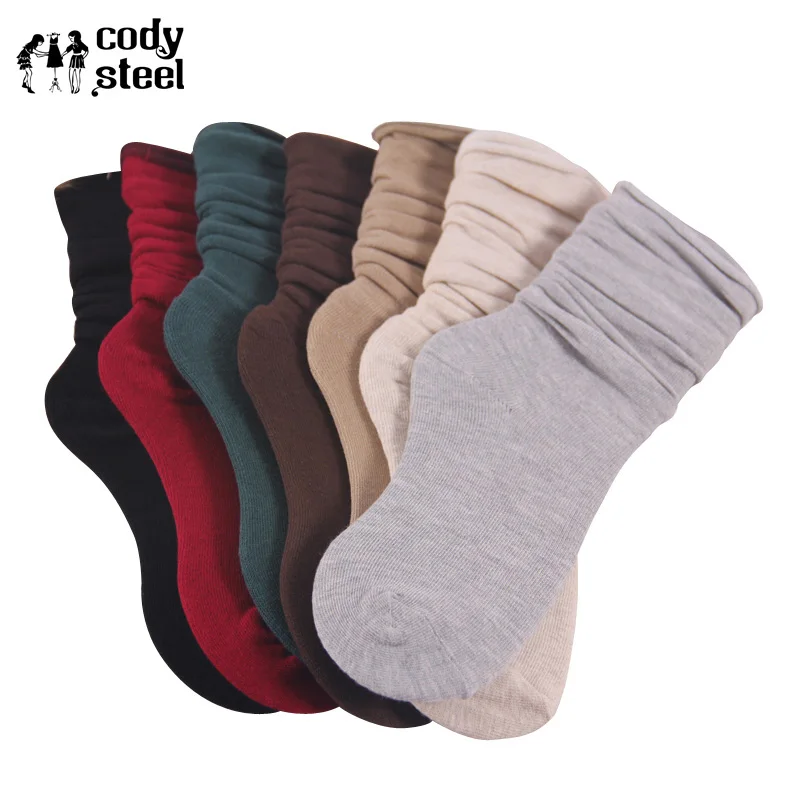 Женские хлопковые носки зимние яркие цвета, женские дизайнерские носки удобные винтажные носки для девочек 3 пар/лот = 6 шт