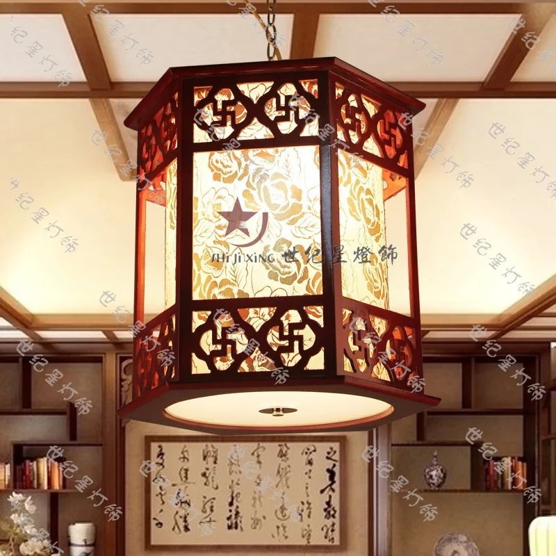 Chinese style restaurant lamp pendant lighting aisle lights 51119 | Лампы и освещение