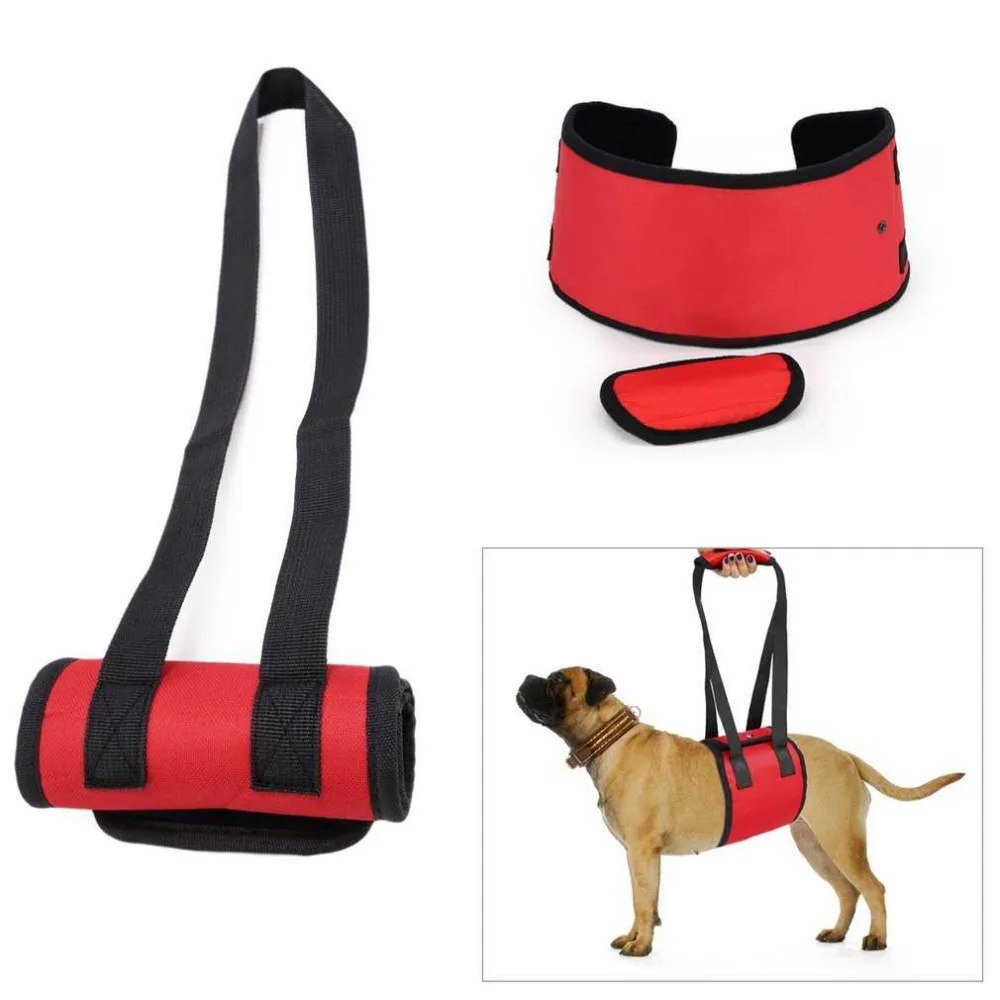 Nylon Dog Lift Support Harness For Aid Lifting Older Canine With Handle
