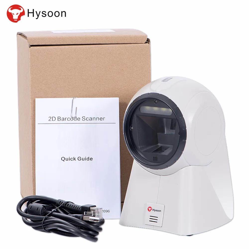 1D 2D Barcode Scanner Desktop Bar Code Reader with Automatic IR Sensor Scanning Platform fit POS S9T-YIr (34)