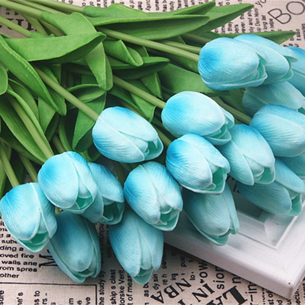 1 шт. настоящие сенсорные тюльпаны Искусственные цветы латексный искусственный букет поддельные цветы мини-Тюльпан для дома Свадебные Декоративные цветы