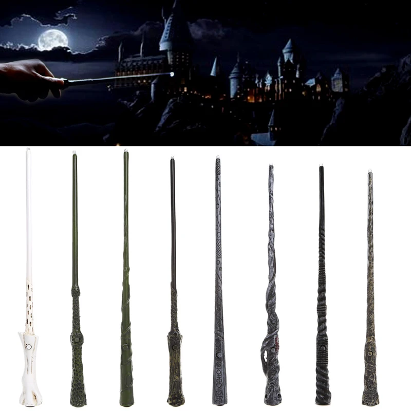 

Deathly Hallows Collection Wizard Magic Wand LED Wand Halloween Gift
