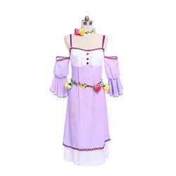 Новое поступление Love Live Косплэй Eli Ayase Косплэй костюм Для женщин фиолетовое платье новая LoveLive солнце Косплэй комплект Лидер продаж