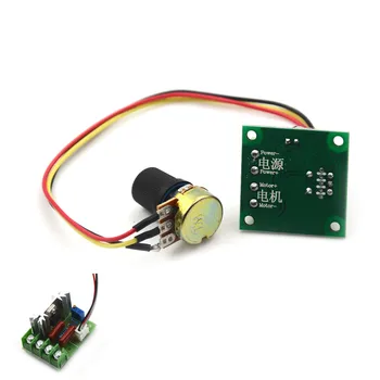 

1pc DC 1.8 V-12 V Controller Control Governor With Switch Reversible Motor Speed Controller 3.2*3.2cm / 1.26*1.26inch