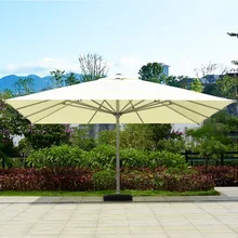 Дополнительный размер 5x5 м/6x6 м зонтов для газона пляж задний двор вне событий