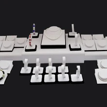 EMS выставочный стенд для украшений включает в себя держатель для часов кулон браслет воротник дисплей и baseboard ювелирные изделия счетчик Органайзер чехол