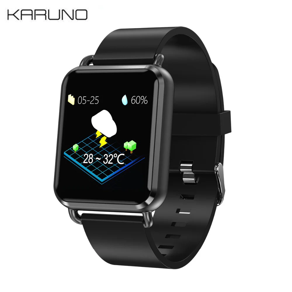 

KARUNO Q3 Smart Watch Blood Pressure Wristband Blood Oxygen Heart Rate Monitor Step Counting Smart Bracelet For IOS And Android