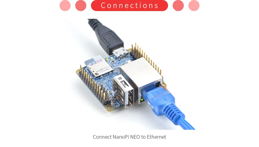 FriendlyARM NanoPi NEO 256M ram+ теплоотвод Allwinner H3 четырехъядерный Cortex-A7 1,2 ГГц(работает u-boot, Ubuntu-core) 10 штук