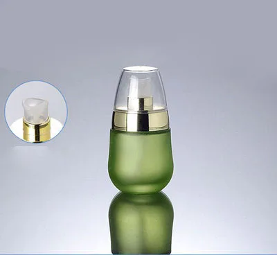 50pcs-wholesale-1-ounce-olive-green-glass-lotion-bottle-1-ounec-glass-press-pump-bottle-30ml-empty-glass-cosmetic-container